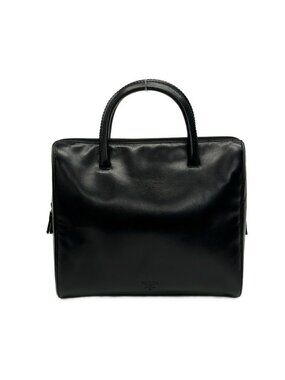 Prada Handbag Black Leather